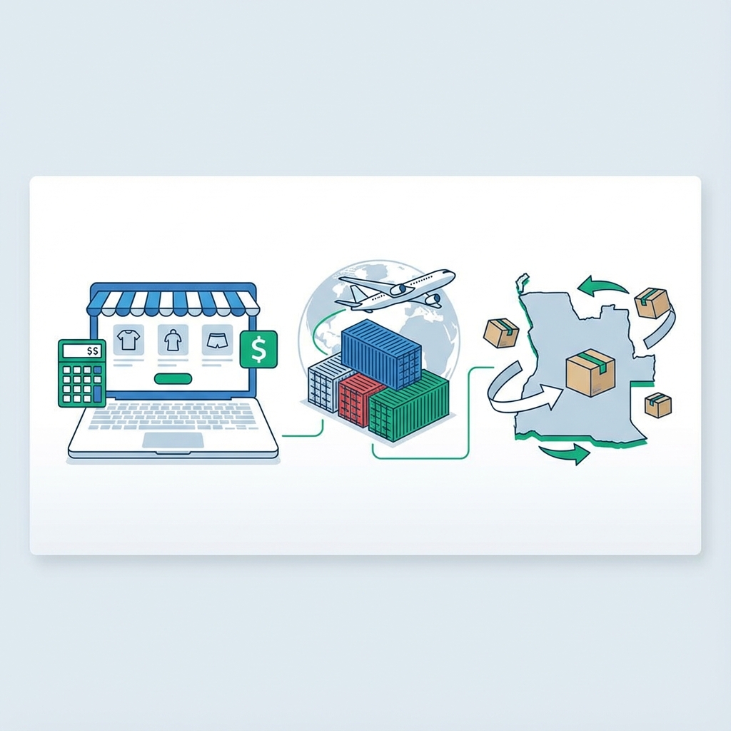 Guia de importação para Angola