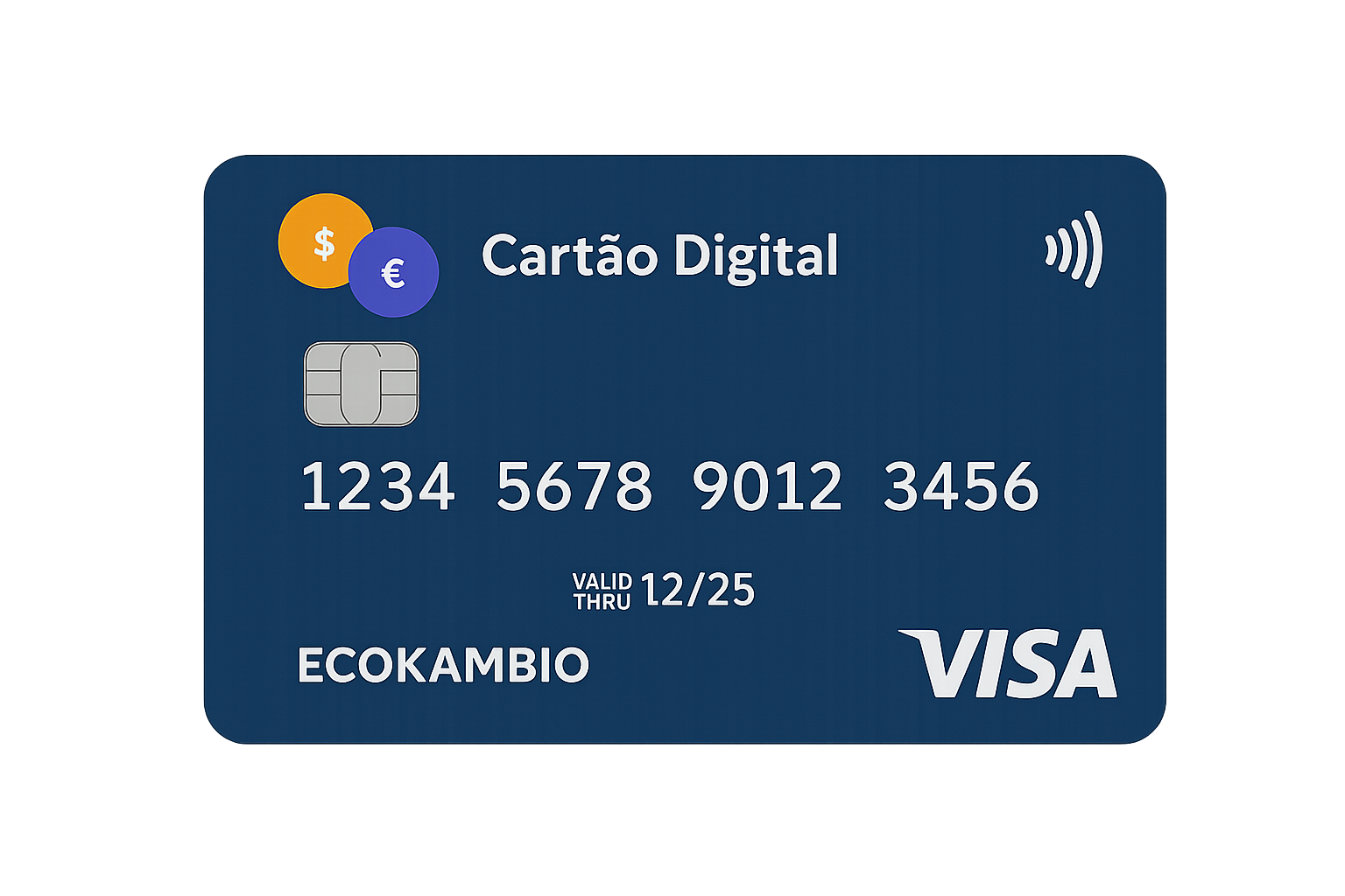 Cartão Visa Virtual para compras online